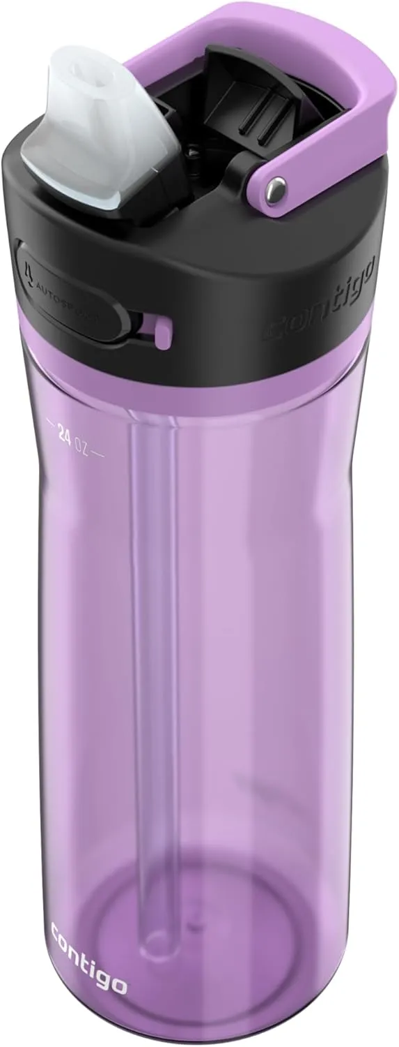 Contigo Ashland Water Bottle 24 oz Pansy