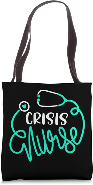 Crisis Nurse Cute Travel Nursing Department RN Tote Bag