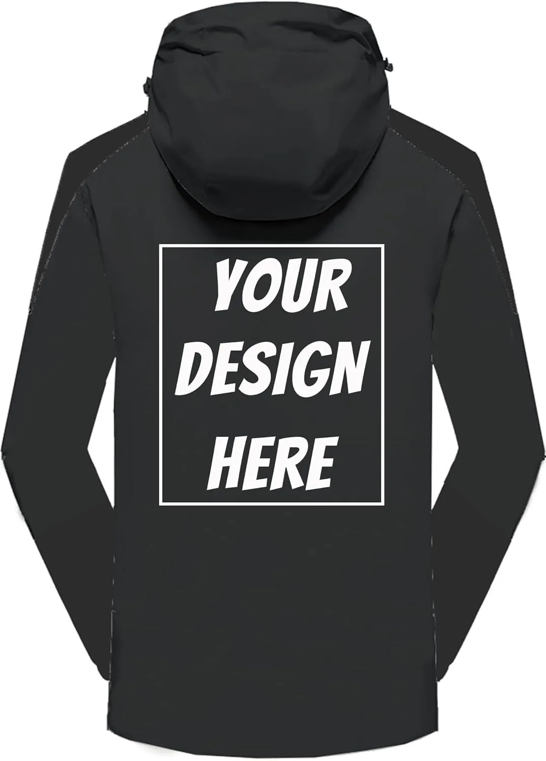 Custom Men's Women's 3-in-1 Ski Jacket Windproof Waterproof Raincoat Fleece Insulated Winter Hooded Coat