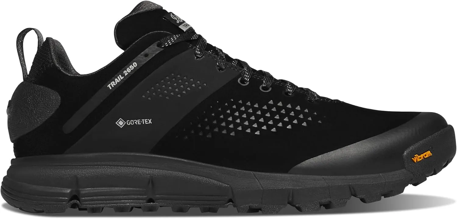 Danner Trail 2650 3” Waterproof Hiking Shoes for Men - Durable Leather & Textile Upper with Breathable Gore-Tex Lining and Vibram Traction Outsole