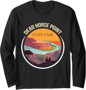 Dead Horse Point Utah State Park Souvenir Canyon River Long Sleeve T-Shirt
