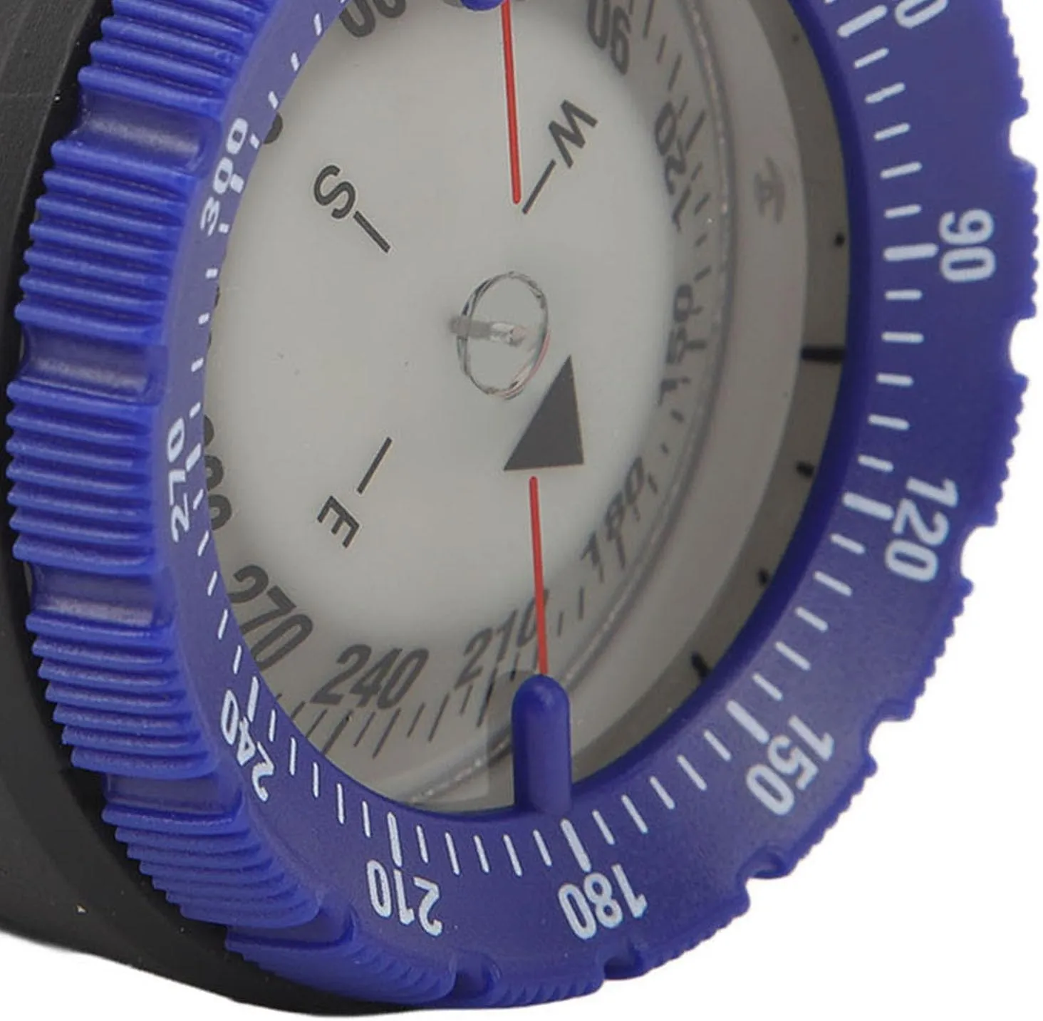 Diving Compass, 50M Underwater Diving Compass, Magnetic Waterproof Pipe Clamp Diving Compass for Scuba Diving Water Sports