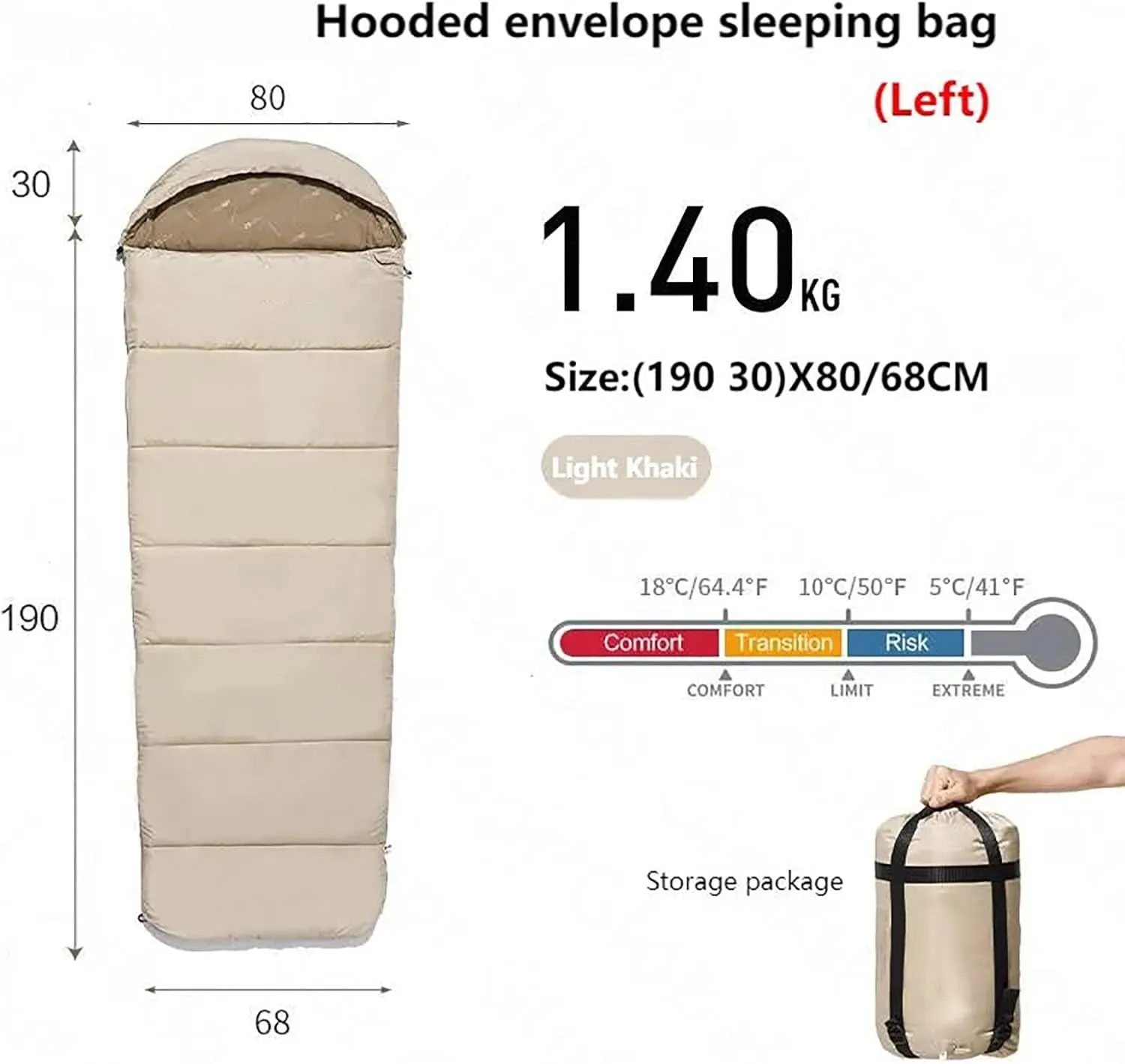 Double Sleeping Bag, Sleeping Bag with 2 Pillows, Protable -5℃~15℃ Warm Cotton 1.4kg/1.8kg Ultralight Spliced Envelope for Camping, Backpacking or Hiking