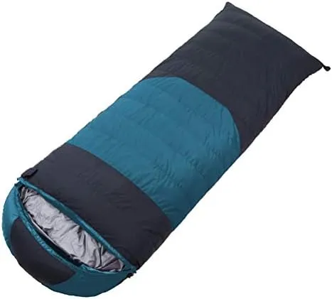 Down Sleeping Bag 3-4 Seasons, 210 * 80 cm, Water Resistant Sleeping Bag for Outdoors, Camping, Backpacking, Hiking, Trekking and Outdoor Activities，
