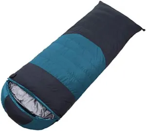 Down Sleeping Bag 3-4 Seasons, 210 * 80 cm, Water Resistant Sleeping Bag for Outdoors, Camping, Backpacking, Hiking, Trekking and Outdoor Activities，