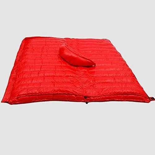 Down Sleeping Bag, Hydrophobic Goose Down Ultralight Sleeping Bag for Backpacking, Men & Women