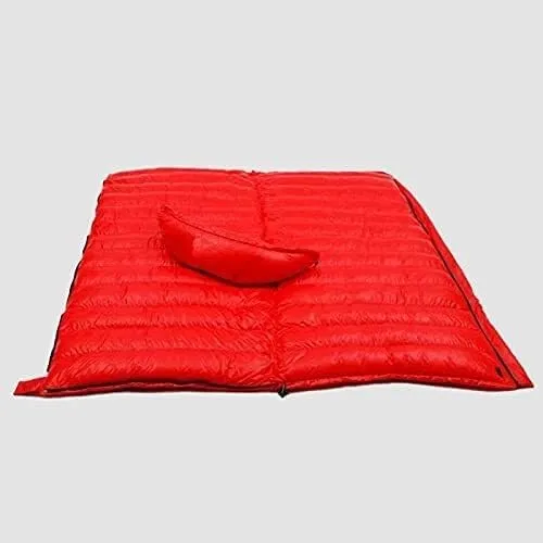 Down Sleeping Bag, Hydrophobic Goose Down Ultralight Sleeping Bag for Backpacking, Men & Women