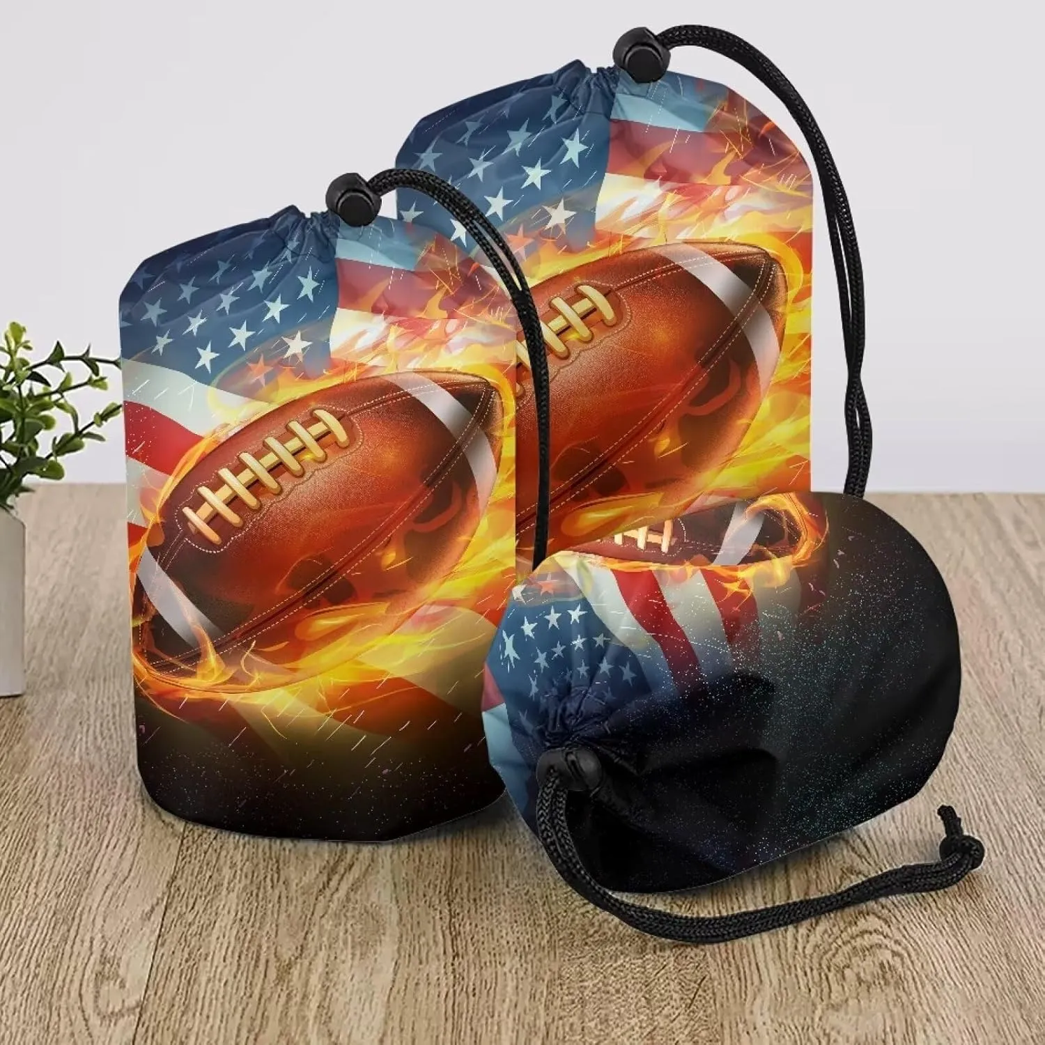 Drawstring Bags Stuff Sack Set 3 Camping Gear Sleeping Bag Stuff Sack for Travel Campsites Trekking