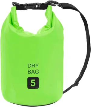 Dry Bag Green 1.3 gal PVC