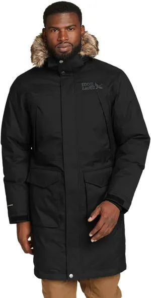 Eddie Bauer Men's Superior Down Waterproof Stadium Coat