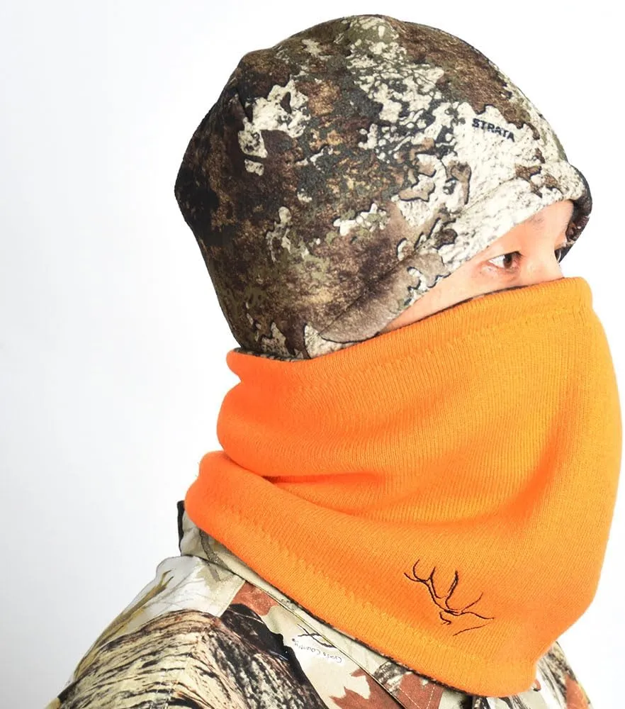 EDTREK Reversible Windproof Fleece Beanie Hat - Warm Winter Hat for Hunting Fishing Camping in Cold Weather