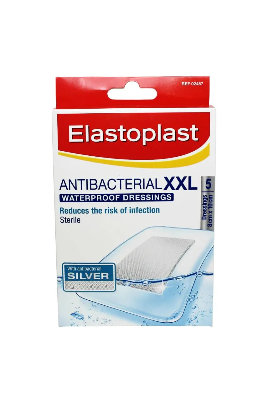ELASTOPLAST Antibacterial Waterproof Dressings XXL 5