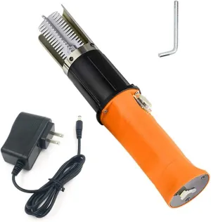 Electric Fish Scaler,Powerful Cordless Fish Scaler Scale Scraper Remover Cleaner Skinner Kit Build in 12V Rechargeable Battery