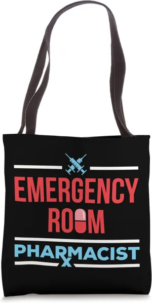Emergency Room Pharmacist Clinical Profession Professional Tote Bag
