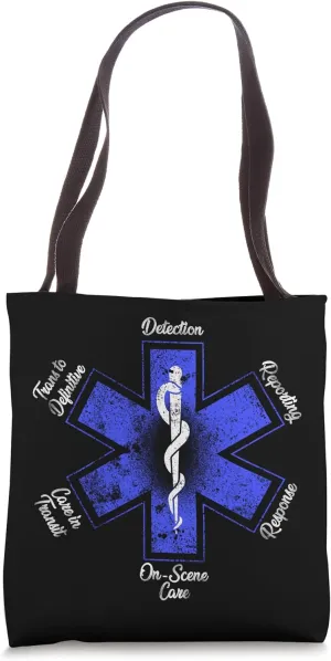 EMT EMS Paramedic AMR Detection Tote Bag