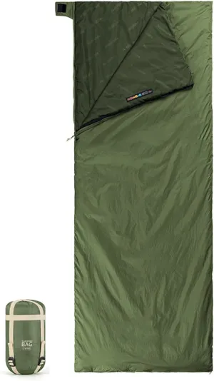 Envelope Sleeping Bag, Two Seasons Constant Temperature Sleeping Bag, Ultralight Portable Sleeping Bag Suitable for Outdoor Travel
