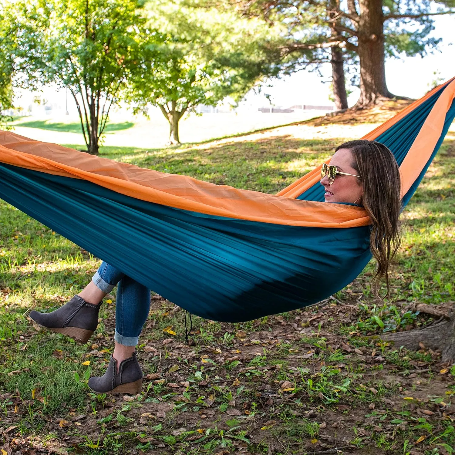 Equip Lightweight Hammock Perfect Backpacking & Camping Hammock, Supports Up to 500lbs & Patterns