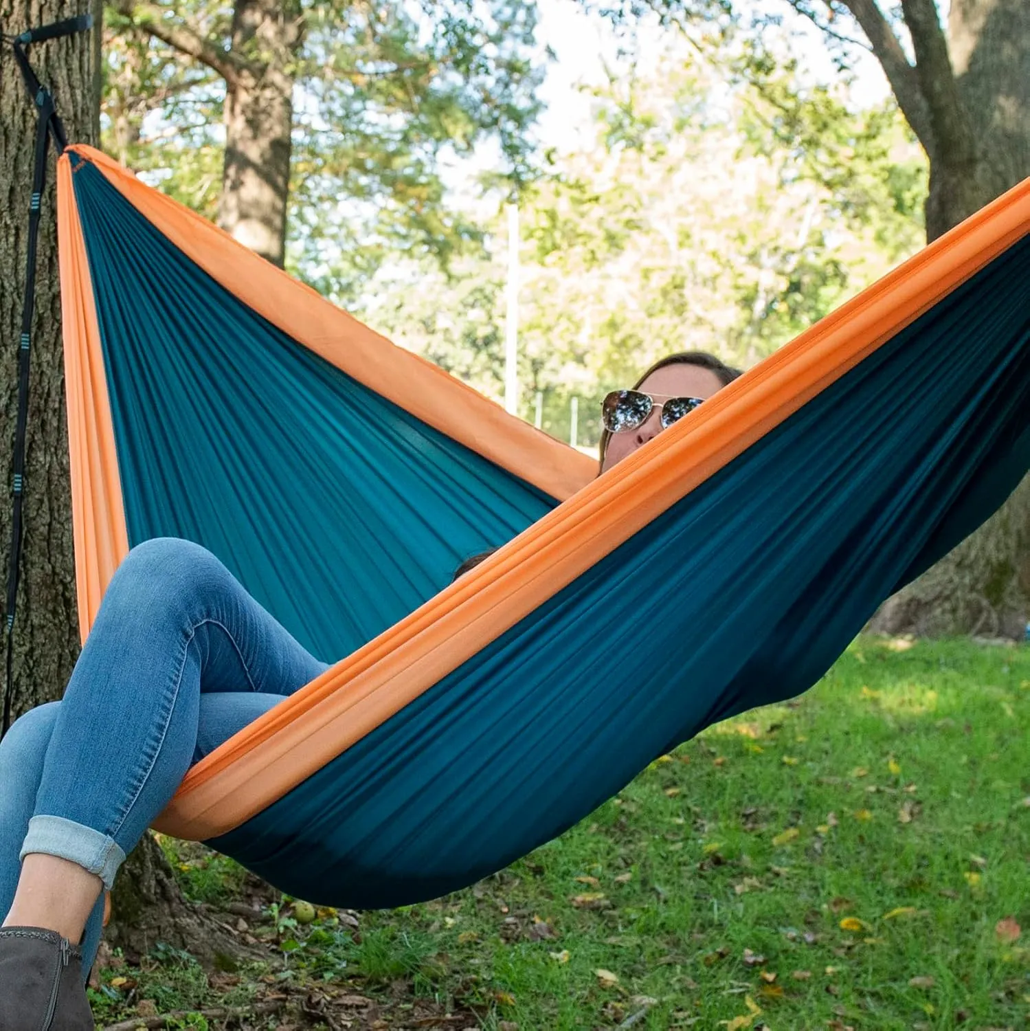 Equip Lightweight Hammock Perfect Backpacking & Camping Hammock, Supports Up to 500lbs & Patterns