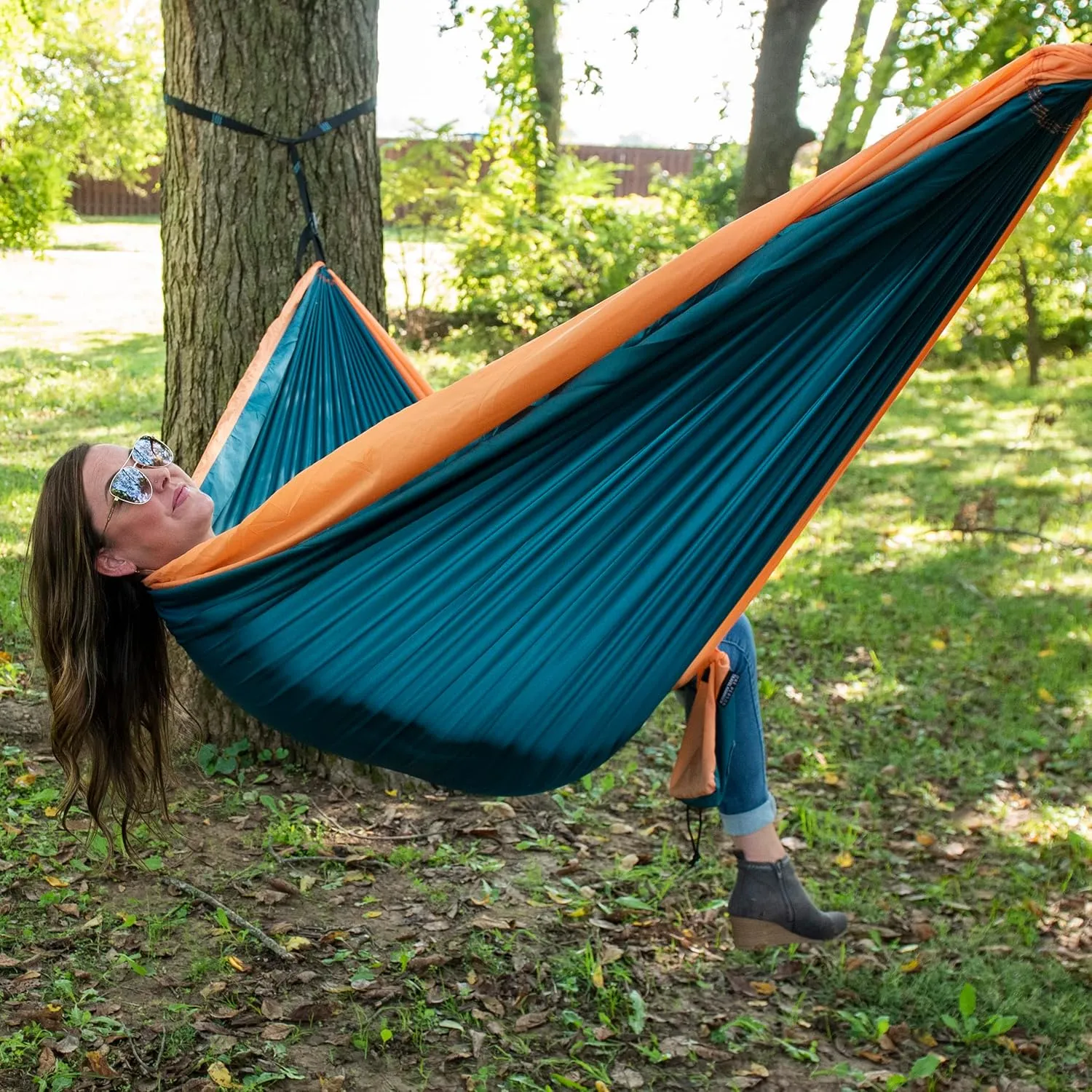 Equip Lightweight Hammock Perfect Backpacking & Camping Hammock, Supports Up to 500lbs & Patterns