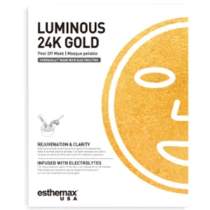 [esthemax] LUMINOUS 24K GOLD HYDROJELLY® MASK