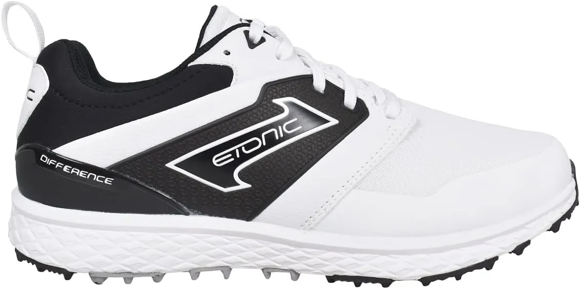 Etonic Golf Difference 2.0 Spikeless Shoes White/Black Size 7 Medium