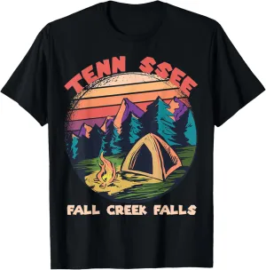Fall Creek Falls Forest Tennessee Nature Hiking Camping T-Shirt