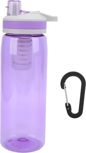 Filtered Water Bottle Portable Water Bottle with Filter for Safe and Clean Drinking Water