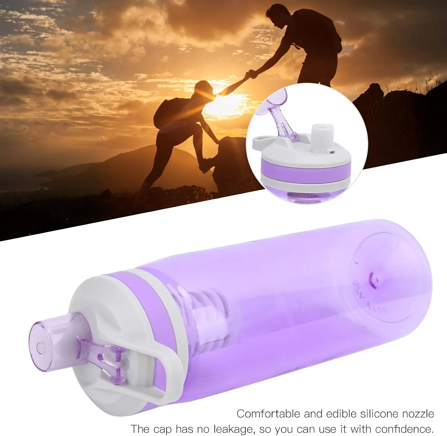 Filtered Water Bottle Portable Water Bottle with Filter for Safe and Clean Drinking Water