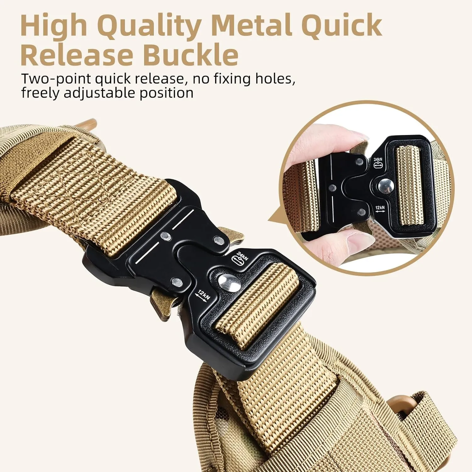 Finderomend Tactical Battle Belt Set
