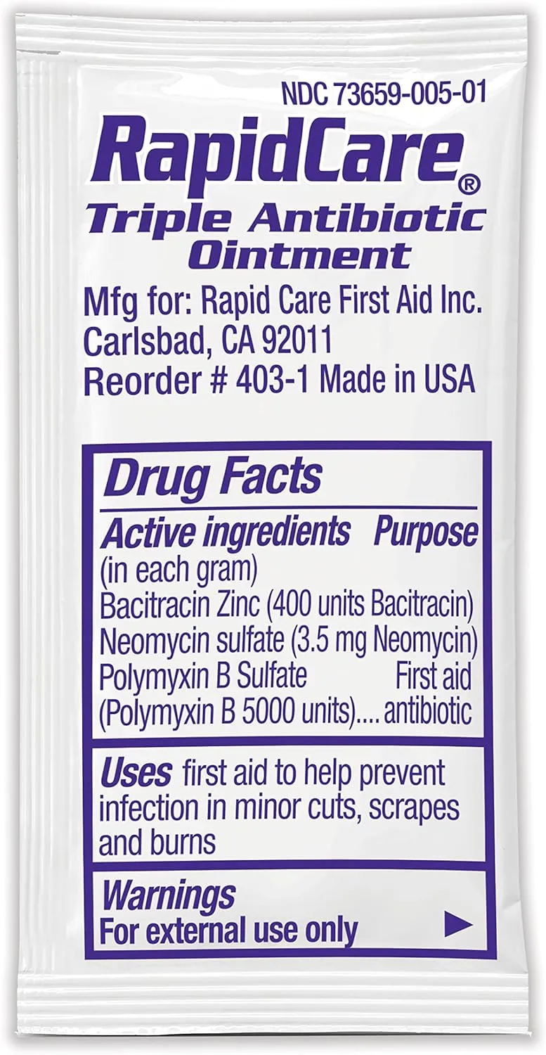 First Aid 8025-09-1P 25 Person OSHA / ANSI 2009 Compliant Poly First Aid Kit, 169 Pieces, Wall Mountable, White