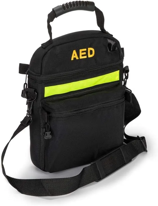 First Aid Bag - AED Medical & Emergency Rescue Bag (Black)