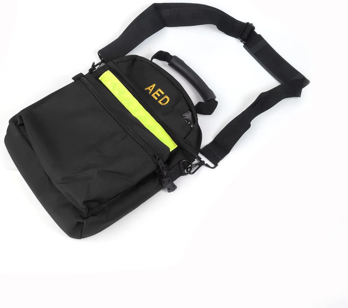 First Aid Bag - AED Medical & Emergency Rescue Bag (Black)