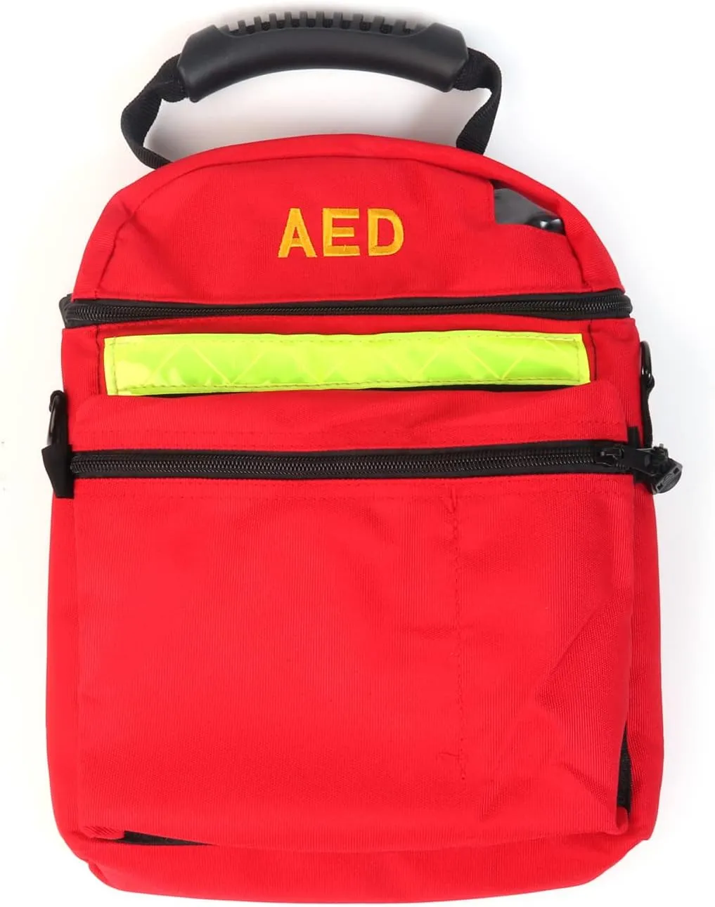 First Aid Bag - AED Medical & Emergency Rescue Defibrillator Bag (Red)