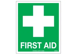 First Aid Kit Sticker, 120 x 140mm