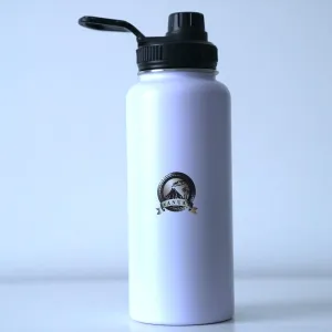 FLASK VANUAT Sports Stainless Steel Wide Mouth Water Bottle Double-Wall Vacuum Insulation Keeps Liquids Hot or Cold with Insulated Thermos Tumbler Mug Cup Sweat Design COLLECTIONS (FLASK S16 | 32OZ)