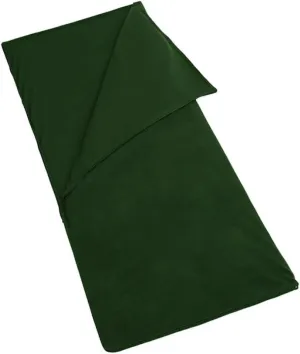 Fleece Sleeping Bag Liner Envelope Ultralight Camping Sheet Zippered Sleeping Bag, Silky Ultralight Sleeping Sack