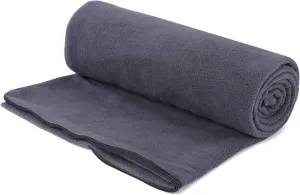 Fleece Sleeping Bag Liner Travel Sheet Camping Sleep Sack Ultralight Zippered Storage Bag Full Sized Zipper Backpacking Blanket for Traveling, Camping, Hiking, Outdoor Activities