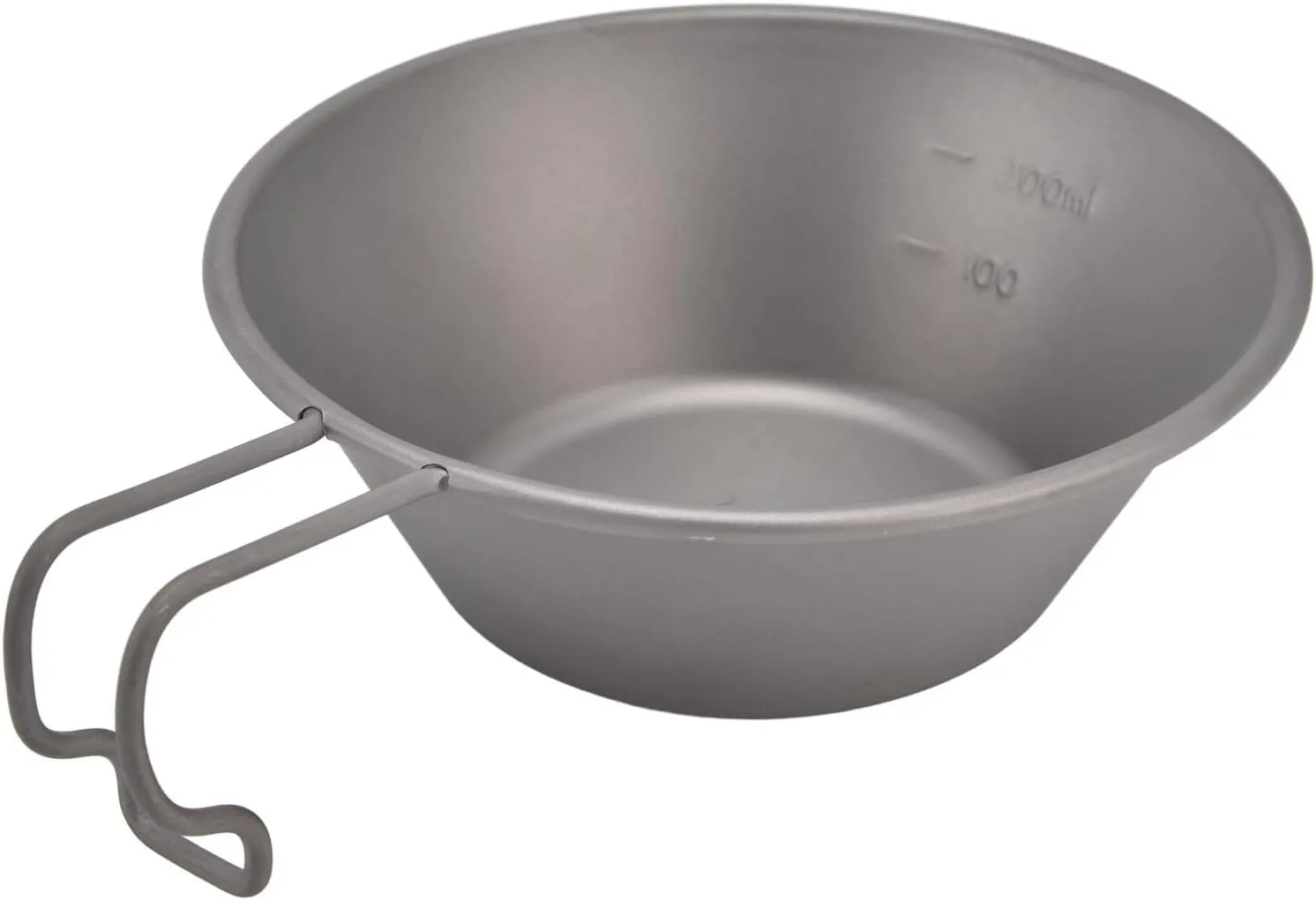 flexman Portable Dinnerware, Ultralight Camping Picnic Bowl with Folding Handle, Camping Cookware for Traveling, Picnic, Hiking