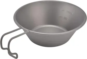 flexman Portable Dinnerware, Ultralight Camping Picnic Bowl with Folding Handle, Camping Cookware for Traveling, Picnic, Hiking