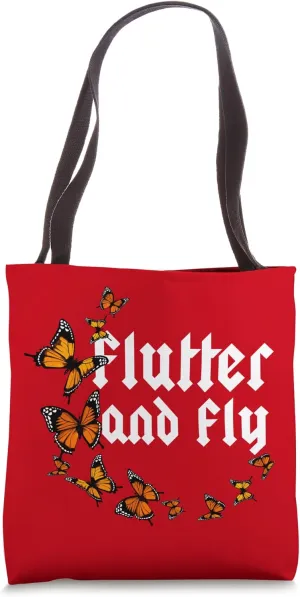 Flutter and Fly apparel monarch Butterflies Women Men Girls Tote Bag