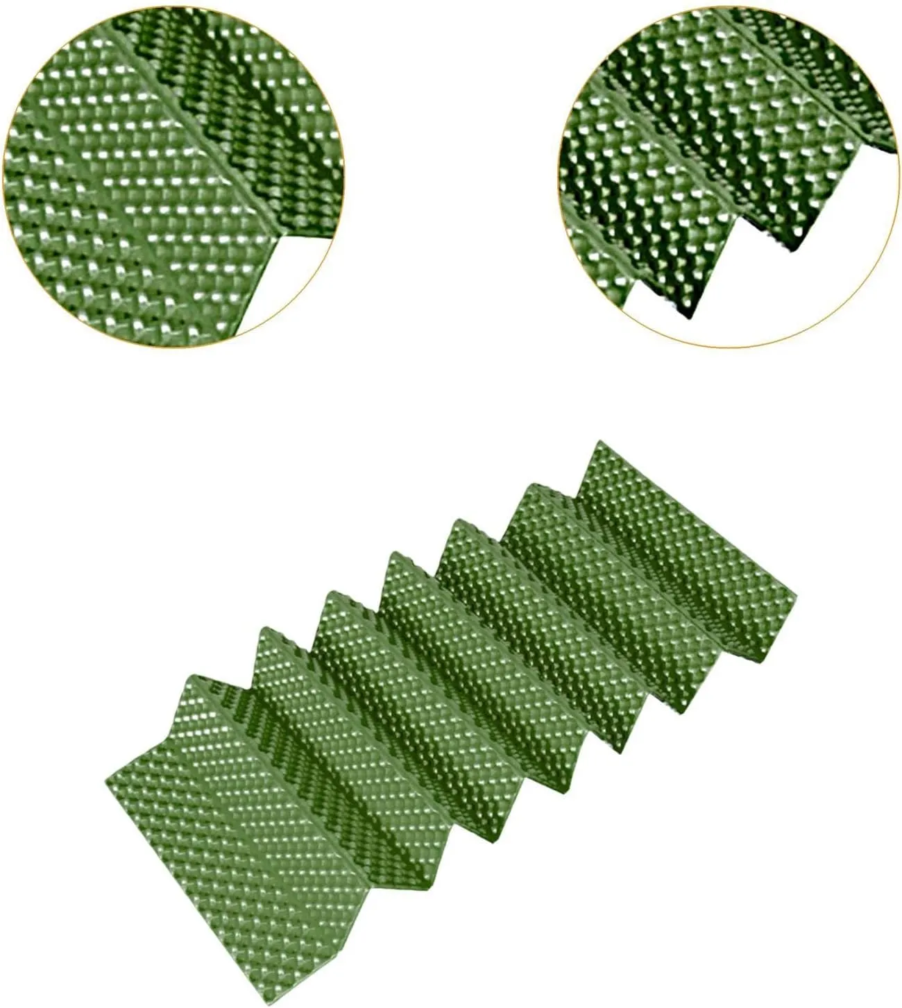 Foldable Sleeping Pad Camping Waffle Mat Adults Versatile Ultralight Compact Picnic Mat Camping Pad for Indoor Travel Fishing