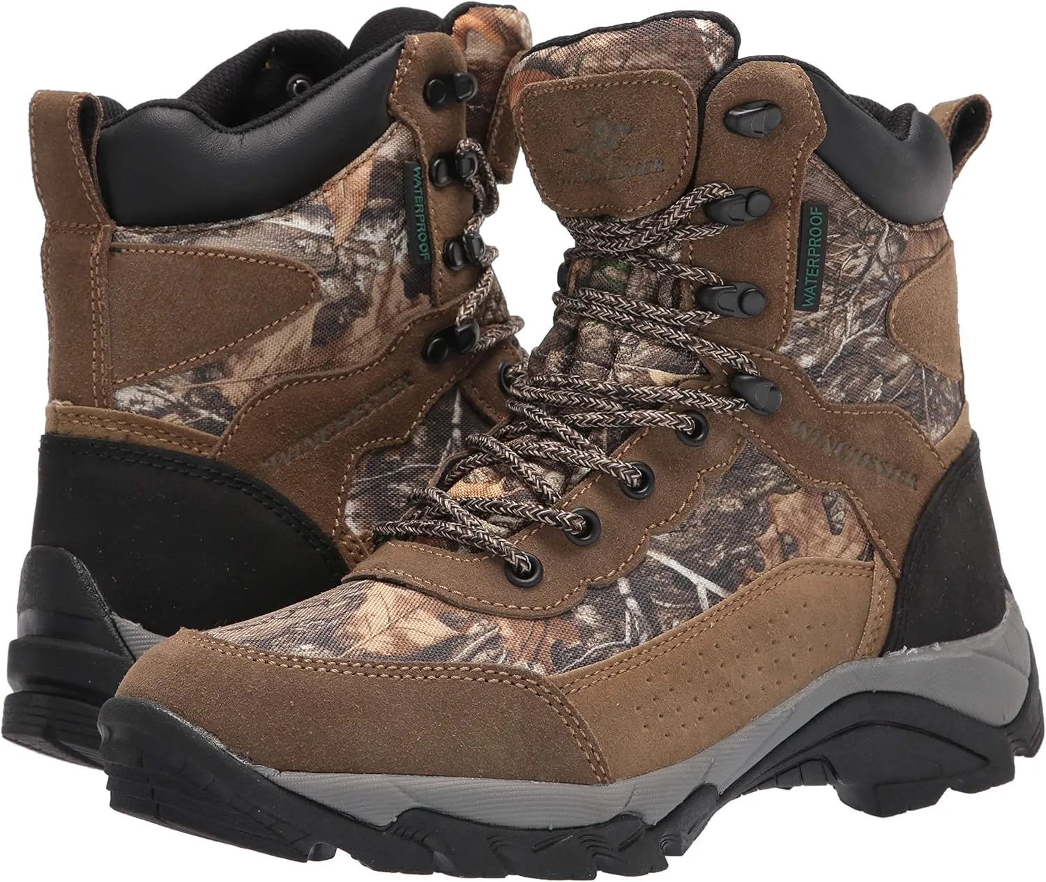 FROGG TOGGS boy's Winchester Bobbcat Waterproof Camo Hunting Boot Hiking