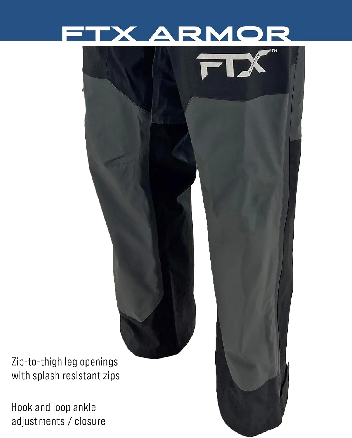 FROGG TOGGS Men's FTX Armor 3-Layer Breathable Rain Pant