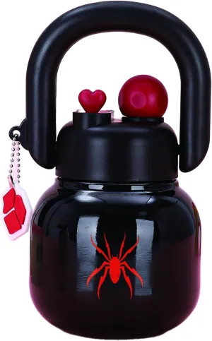 FunnyGifts Insulated Water Bottle with Straw Lid, Handle, Stainless Steel Water Bottle for Fitness and Sports BPA Free