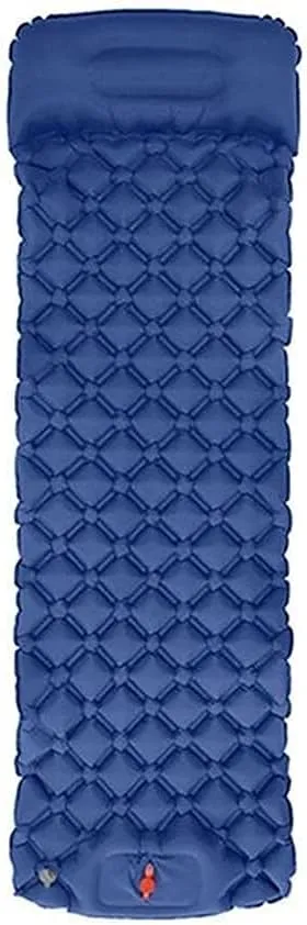GaRcan Camping Mattress NylonSleeping Pad Inflatable Air Mattresses Hiking Trekking Bed Pillow Ultralight Cushion Mat