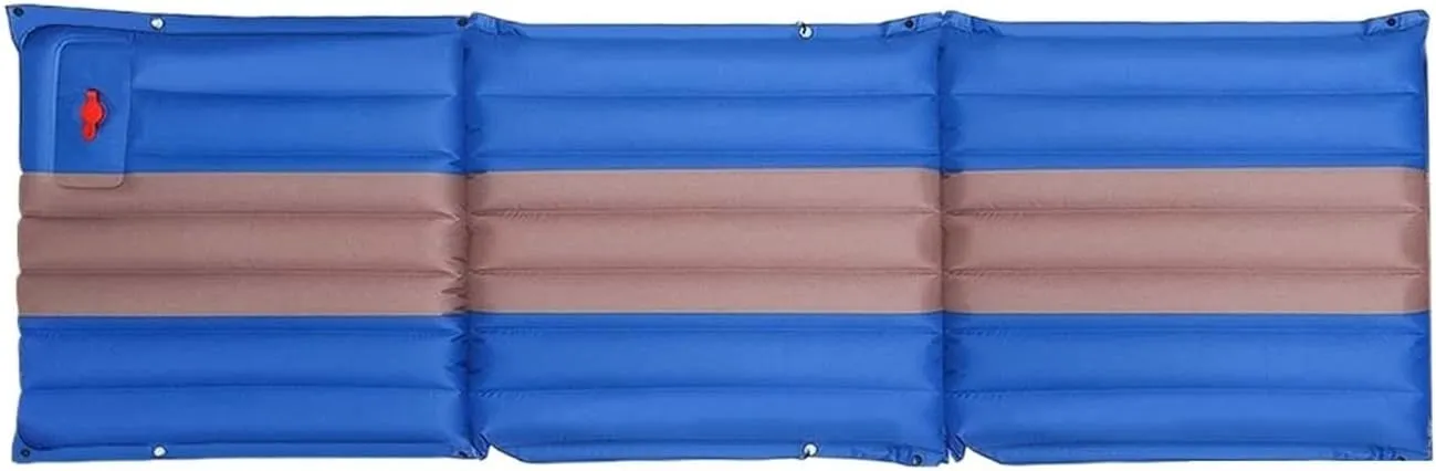 GaRcan Camping Sleeping Pad Outdoor Inflatable Mattress with Pillows Travel Mat Bed Ultralight Air Cushion Hiking Folding Pad Beautiful Scenery