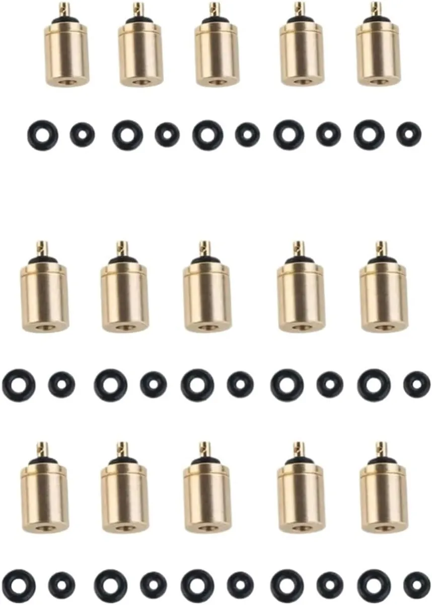 Gas Refill Adapter 20/40pcs Gas Refill Adapter Tips Equipment Filling Gas Canister Valve Nozzle Connector for Backpacking Camping Stove