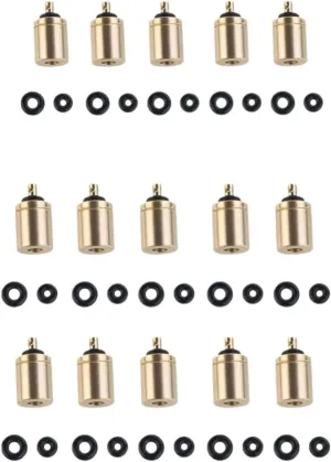 Gas Refill Adapter 20/40pcs Gas Refill Adapter Tips Equipment Filling Gas Canister Valve Nozzle Connector for Backpacking Camping Stove