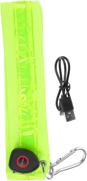 Glowing Shoulder Belt for Night Running Led Shoulder Strap Reflective Vest USB Belt Light Hiking Cycling
