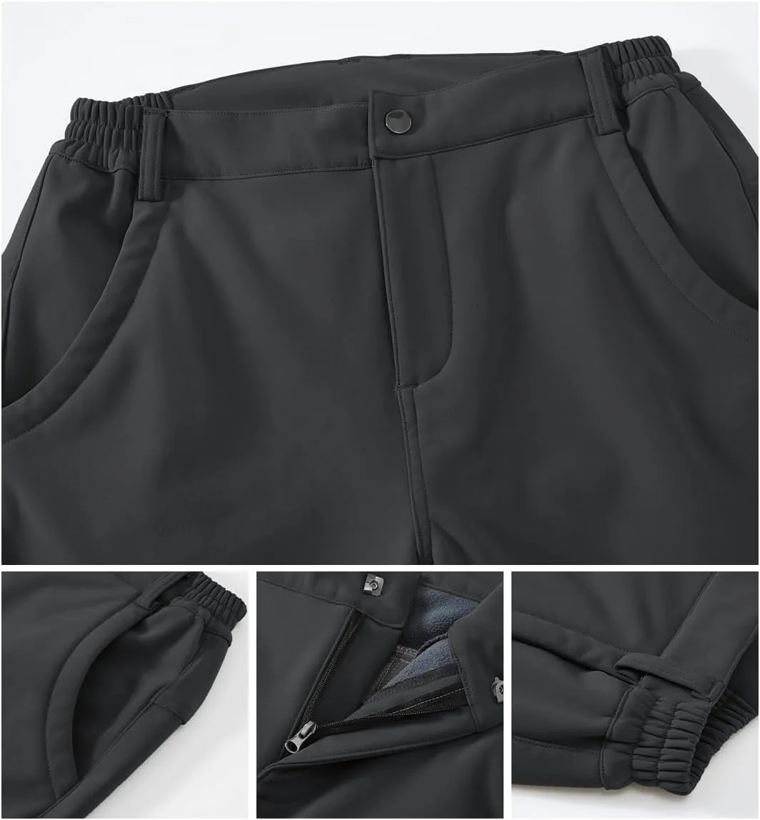 Gopune Women's Waterproof Windproof Outdoor Hiking Snow Ski Insulated Pants